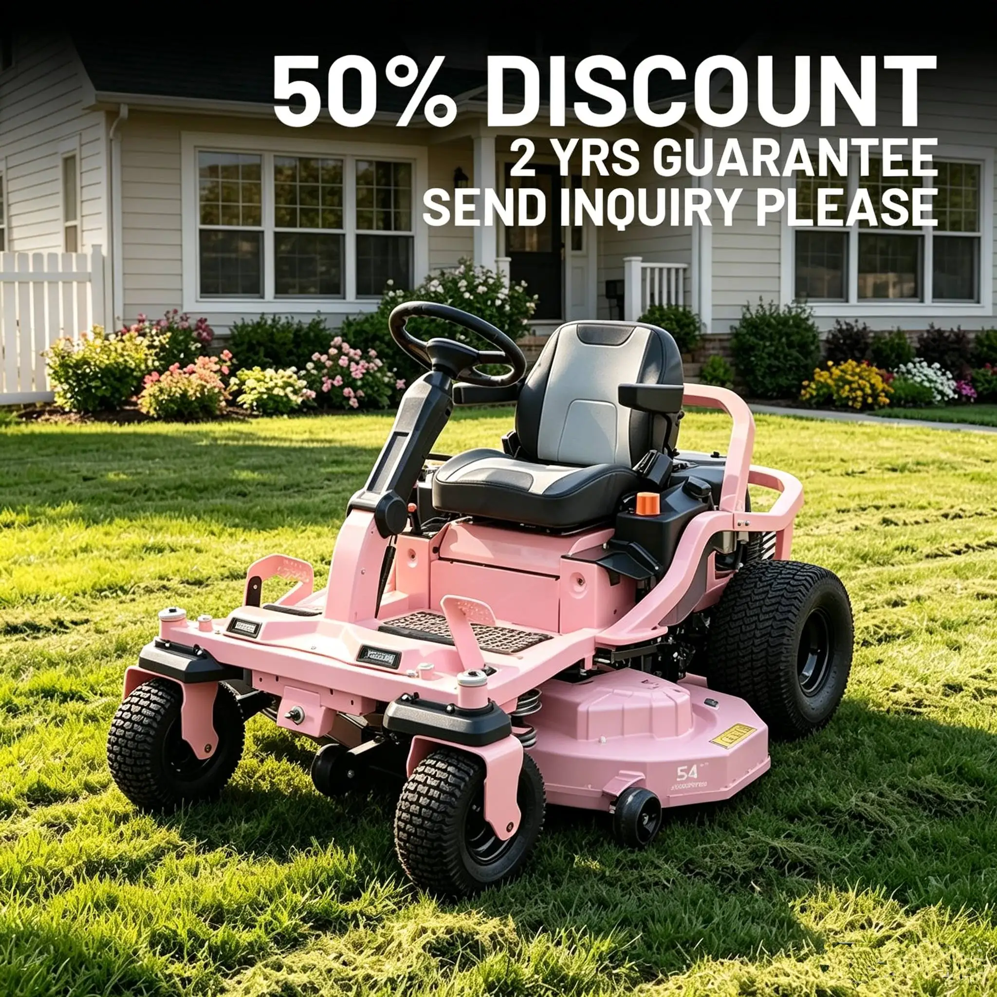 Hydrostatic Transmission Zero Turn Lawn Mower with 50 Inch Deck for Professional Lawn Care Zero Turn Lawn Mower 50 Inch
Hydrostatic Transmission Zero Turn Lawn Mower with 50 Inch Deck for Professional Lawn Care Zero Turn Lawn Mower 50 Inch