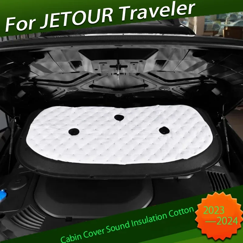 Car Cabin Cover Sound Insulation Cotton Fit for JETOUR Traveler T2 2023-2025 Modified Noise Reduction Car Exterior Accessories
Car Cabin Cover Sound Insulation Cotton Fit for JETOUR Traveler T2 2023-2025 Modified Noise Reduction Car Exterior Accessories