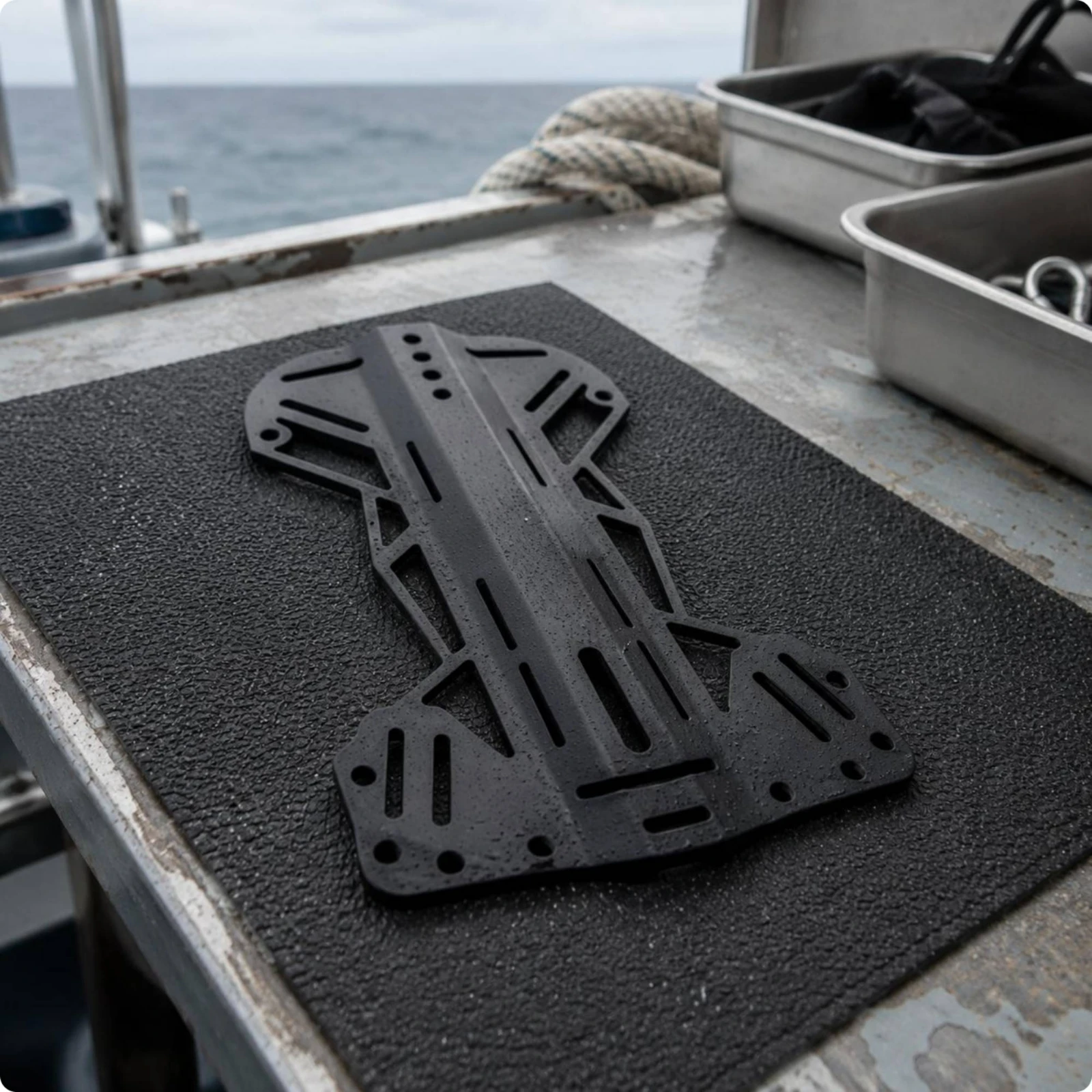 Perforated Dive Backplate Thin Aluminum Dive Backplate Single Cylinder Harness D-Loop Attachments Diving Gear Corrosion
Perforated Dive Backplate Thin Aluminum Dive Backplate Single Cylinder Harness D-Loop Attachments Diving Gear Corrosion