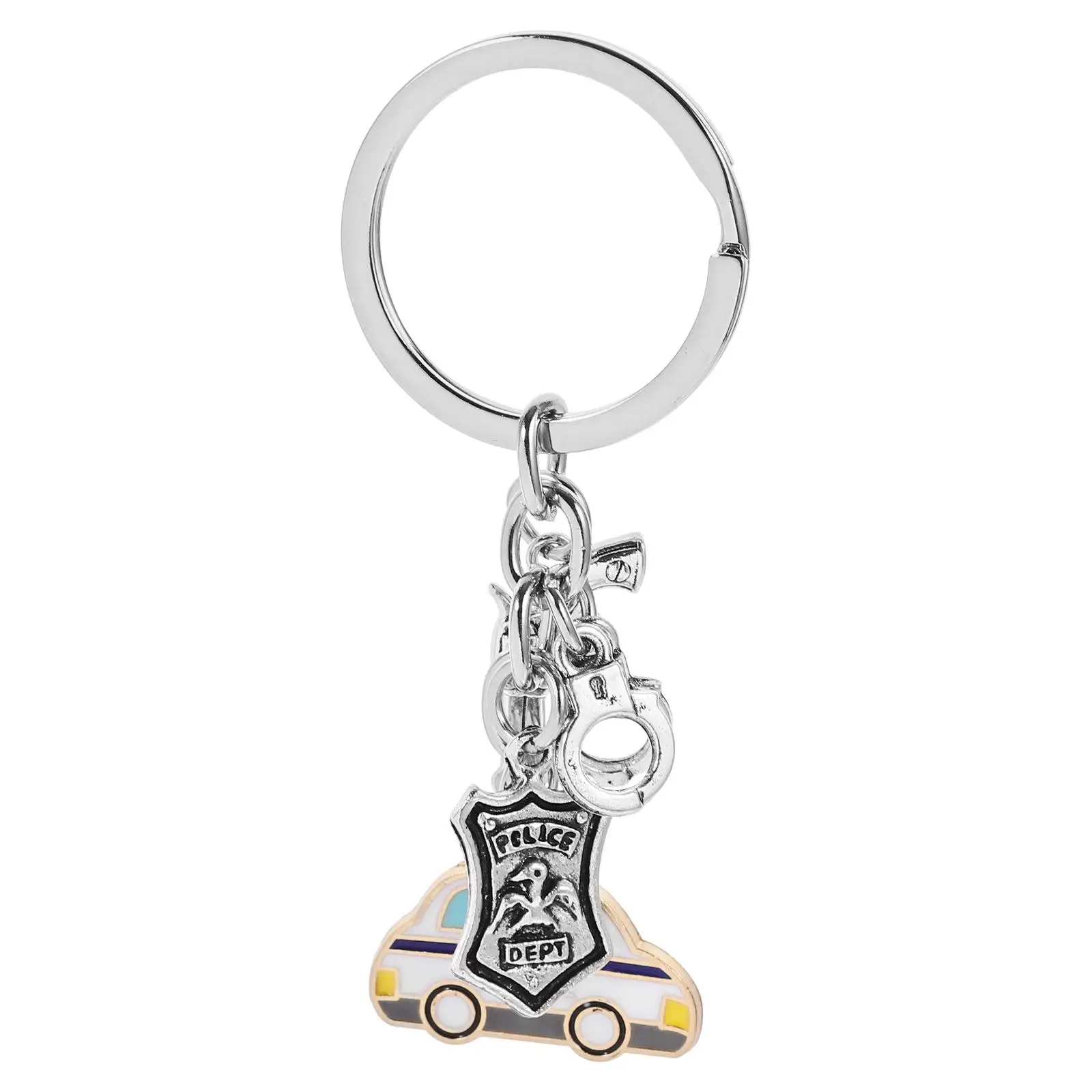 Patrol Wagon Keychain Stylish Police Themed Bag Hanging Decoration Ring Zinc Alloy Gift Father
Patrol Wagon Keychain Stylish Police Themed Bag Hanging Decoration Ring Zinc Alloy Gift Father