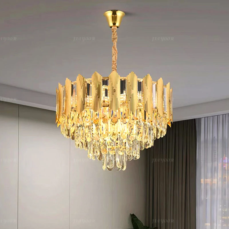 Modern Luxury LED Home Living Room Bedroom Crystal Chandelier Main Light Dining Room Lobby Light Hotel Villa Club Lighting
Modern Luxury LED Home Living Room Bedroom Crystal Chandelier Main Light Dining Room Lobby Light Hotel Villa Club Lighting