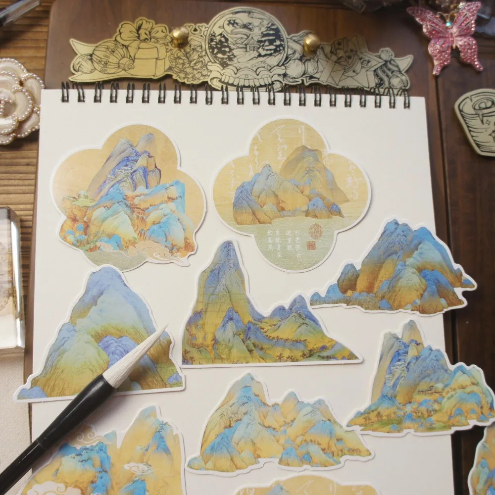 15pcs Ancient Chinese Landscape Painting Poetry Card As Scrapbooking Party Invitation Gift Card Message Postcard Greeting Card
15pcs Ancient Chinese Landscape Painting Poetry Card As Scrapbooking Party Invitation Gift Card Message Postcard Greeting Card