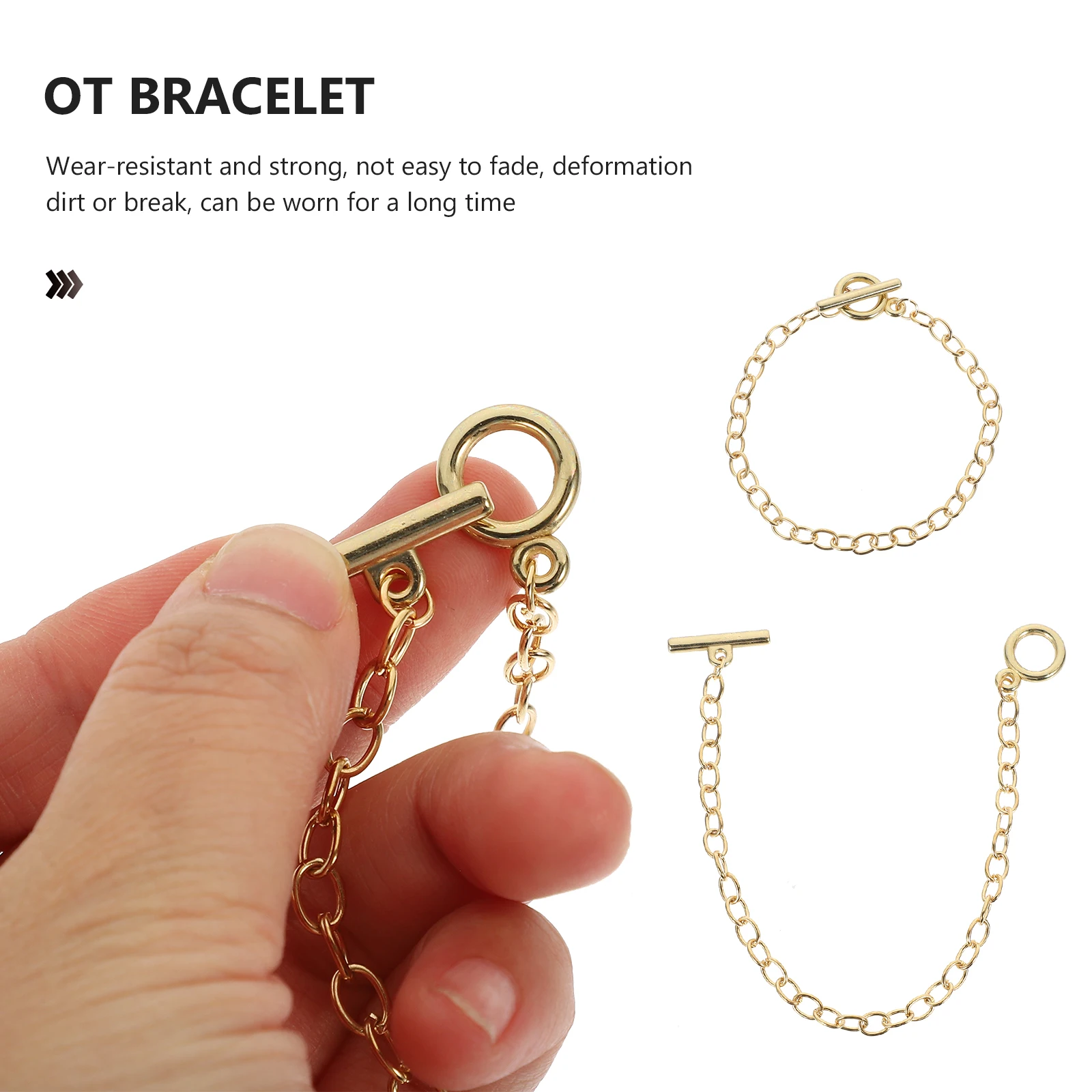 30pcs Alloy Bracelets Gold Plated Chain Jewelry Making Supplies Bracelet Charms Fashion Accessories Long Lasting Rust Resistant
30pcs Alloy Bracelets Gold Plated Chain Jewelry Making Supplies Bracelet Charms Fashion Accessories Long Lasting Rust Resistant