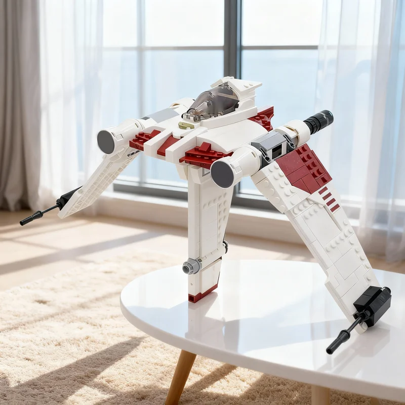 696pcs MOC V Torrent Starfighter Star Battle Model Building Blocks Christmas Gifts Assemble Construction Toys DIY Creative Idea
696pcs MOC V Torrent Starfighter Star Battle Model Building Blocks Christmas Gifts Assemble Construction Toys DIY Creative Idea