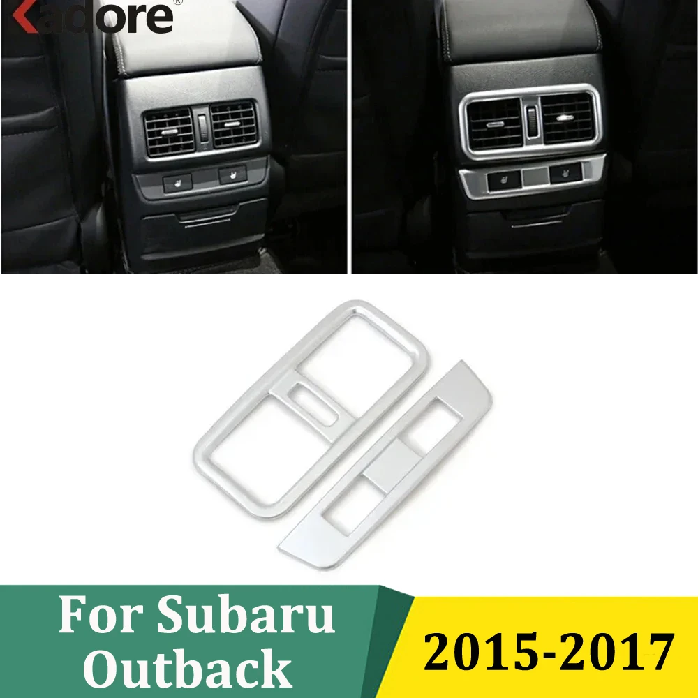 For Subaru Outback 2015 2016 2017 ABS Matte Armrest Rear Air Conditonnal Vent Cover Trim AC Outlet Panel Interior Accessories
For Subaru Outback 2015 2016 2017 ABS Matte Armrest Rear Air Conditonnal Vent Cover Trim AC Outlet Panel Interior Accessories