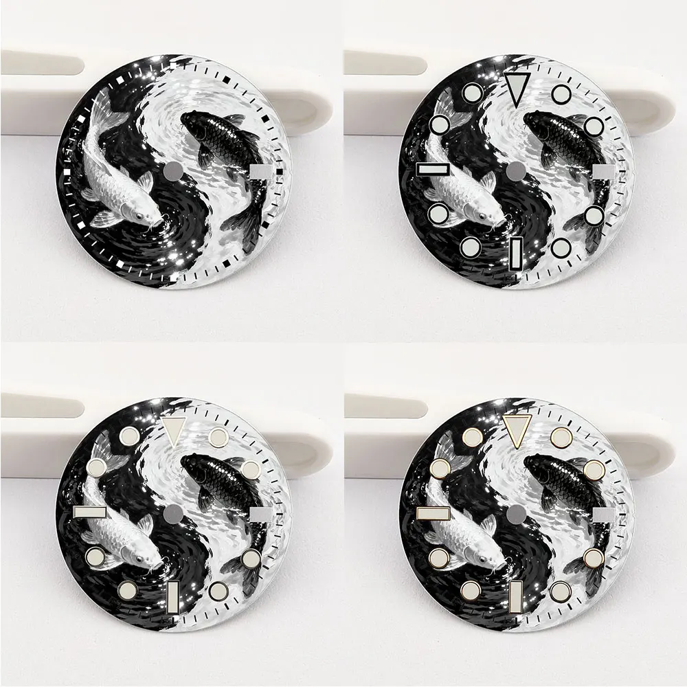 28.5mm watch dial NH35 dial creative color-printed series dial is suitable for NH35/36 movement watch accessories
28.5mm watch dial NH35 dial creative color-printed series dial is suitable for NH35/36 movement watch accessories
