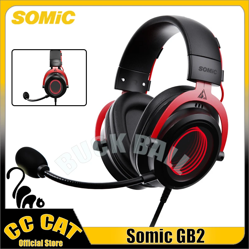 Игровые наушники Somic GB2, проводные наушники, игровая гарнитура с микрофоном 7,1, гарнитура с низкой задержкой, наушники со светоизлучающими элементами
Игровые наушники Somic GB2, проводные наушники, игровая гарнитура с микрофоном 7,1, гарнитура с низкой задержкой, наушники со светоизлучающими элементами