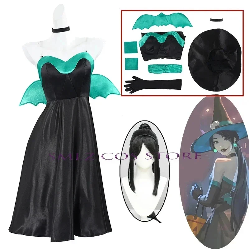 ABC123Sage Cosplay Game VALORANT Costume Sage Dress Wig Prop Wing Hat Halloween Party Outfit Anime Roleplay for Womanb;6'j,k.9;a
ABC123Sage Cosplay Game VALORANT Costume Sage Dress Wig Prop Wing Hat Halloween Party Outfit Anime Roleplay for Womanb;6'j,k.9;a