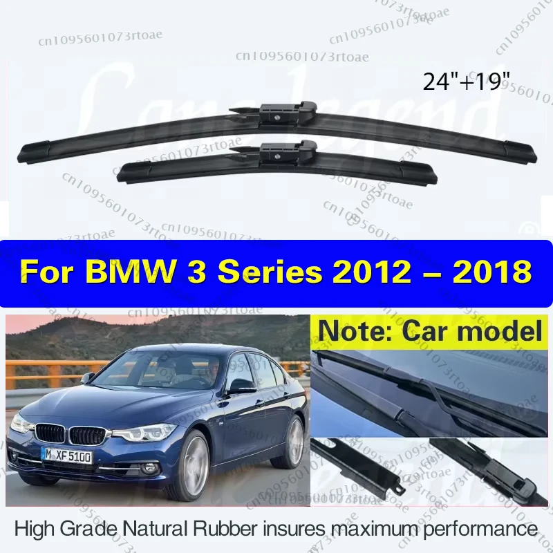 Wiper LHD Front Wiper Blades For BMW 3 Series F30 F31 F34 F35 2012 - 2018 Windshield Windscreen Window Rain Brushes 2017 24"+19"
Wiper LHD Front Wiper Blades For BMW 3 Series F30 F31 F34 F35 2012 - 2018 Windshield Windscreen Window Rain Brushes 2017 24"+19"