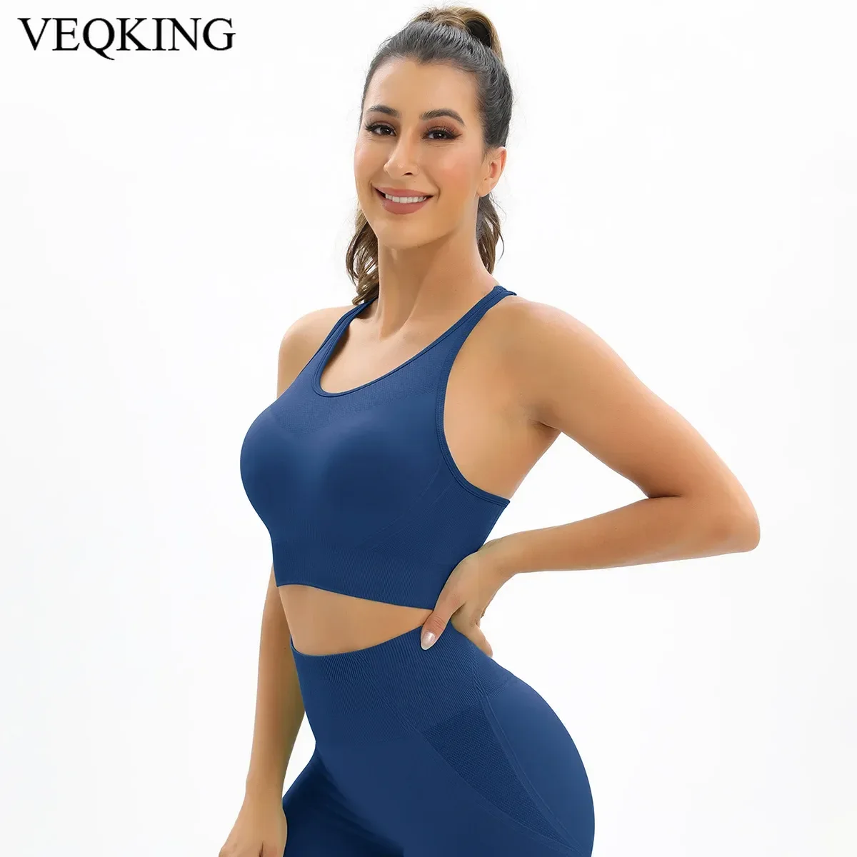 VEQKING Бесшовный спортивный бюстгальтер для женщин, ударопрочный жилет для йоги + вязаный дышащий бюстгальтер для бега, костюм для фитнеса
VEQKING Бесшовный спортивный бюстгальтер для женщин, ударопрочный жилет для йоги + вязаный дышащий бюстгальтер для бега, костюм для фитнеса