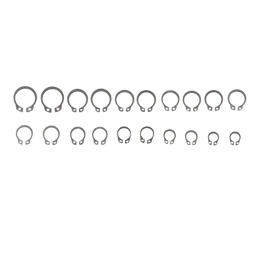 100pcs 304 Stainless Steel External Circlip Retaining Ring Assortment 8-18mm Set Circlip Retaining Ring Snap Ring Kit
100pcs 304 Stainless Steel External Circlip Retaining Ring Assortment 8-18mm Set Circlip Retaining Ring Snap Ring Kit