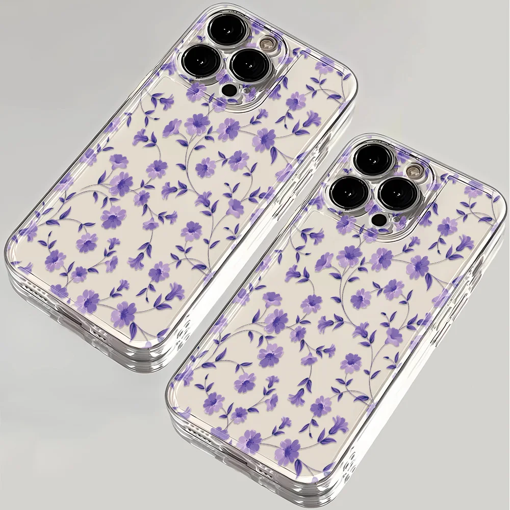 Purple Small Floral Phone Case For Samsung Galaxy S24 S23 S22 S25 Ultra Plus Shockproof Cover S22+ S23+ S24+ S25+ Shell Fundas
Purple Small Floral Phone Case For Samsung Galaxy S24 S23 S22 S25 Ultra Plus Shockproof Cover S22+ S23+ S24+ S25+ Shell Fundas