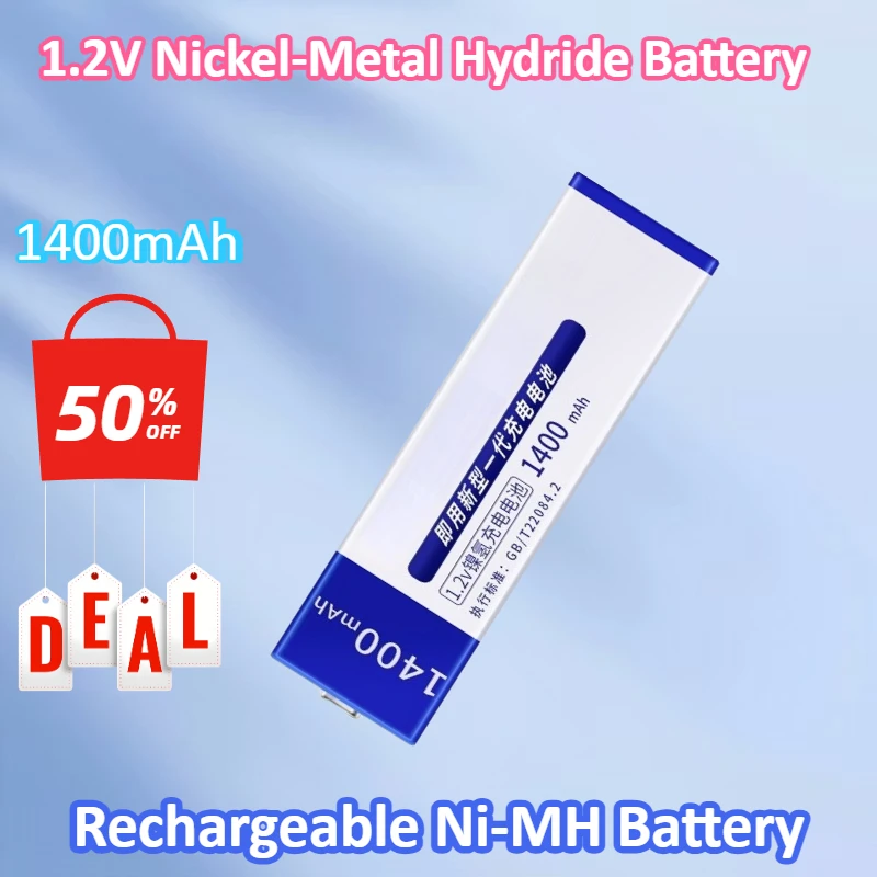 Brand New 1.2V 1400mAh MD CD Player Rechargeable Battery Prismatic 7/5 F6 Ni-MH Chewing Gum Gumstick Batteries for Sony CD Play
Brand New 1.2V 1400mAh MD CD Player Rechargeable Battery Prismatic 7/5 F6 Ni-MH Chewing Gum Gumstick Batteries for Sony CD Play