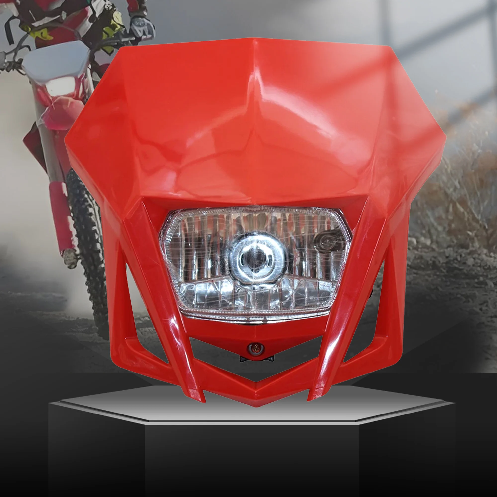 Enduro Motocross Headlight Plate Motorcycle for Honda CRF 150 230 XR YP20 2016-2023 Motocross Headlamp Fairing Dirt Bike Parts
Enduro Motocross Headlight Plate Motorcycle for Honda CRF 150 230 XR YP20 2016-2023 Motocross Headlamp Fairing Dirt Bike Parts