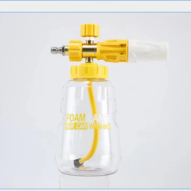 Popu For Car Wash Snow Foam Lance 1000ml Foam Generator 1/4 Inch Quick Connect Pressure Washer Gun Car Washing Foam Sprayer
Popu For Car Wash Snow Foam Lance 1000ml Foam Generator 1/4 Inch Quick Connect Pressure Washer Gun Car Washing Foam Sprayer