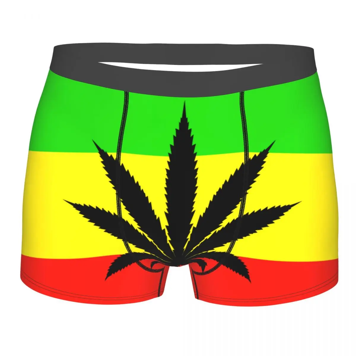 Боксеры Rasta Flag для мужчин, сексуальное нижнее белье, трусы с сорняками, мужские трусики, короткие брюки с мешочками
Боксеры Rasta Flag для мужчин, сексуальное нижнее белье, трусы с сорняками, мужские трусики, короткие брюки с мешочками