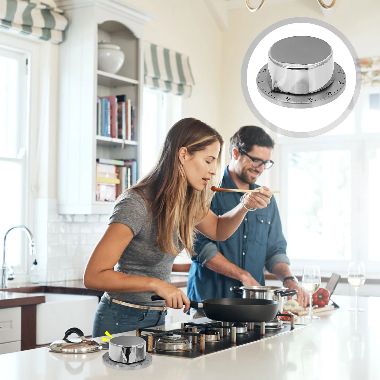 Mechanical Countdown Full Machinery Kitchen For Home Use Minutes Clockwise Rotation 10 Minutes Counterclockwise
Mechanical Countdown Full Machinery Kitchen For Home Use Minutes Clockwise Rotation 10 Minutes Counterclockwise