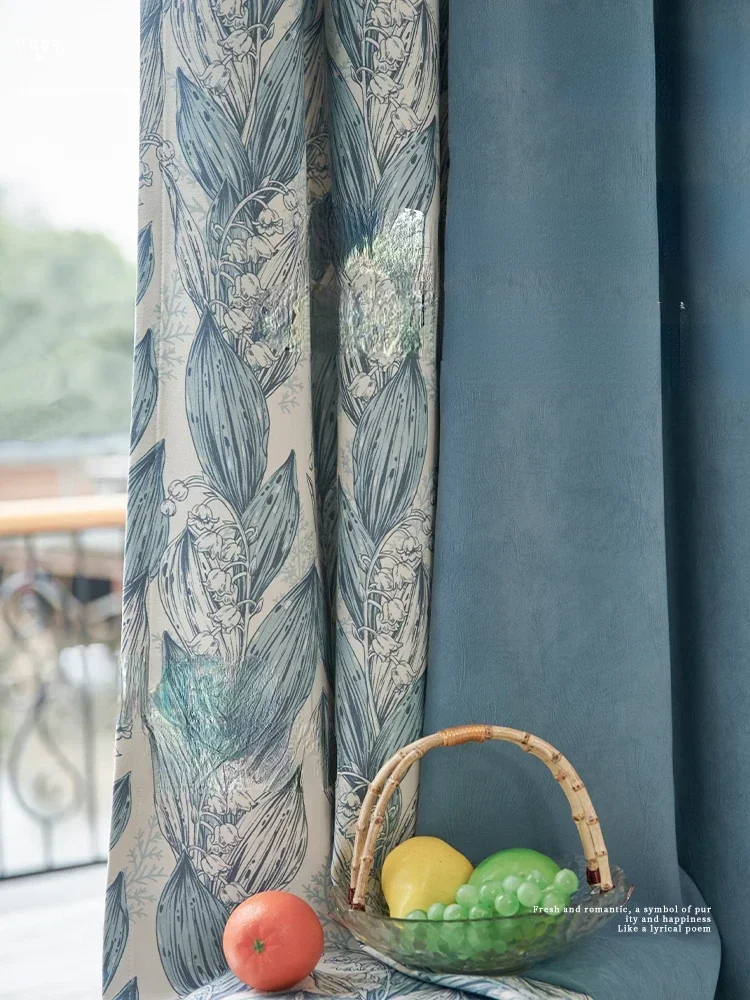 Chenille Curtain Bedroom High-end Sense Thickened Full Blackout 2023 New Living Room Light Luxury Modern American Pastoral Style
Chenille Curtain Bedroom High-end Sense Thickened Full Blackout 2023 New Living Room Light Luxury Modern American Pastoral Style