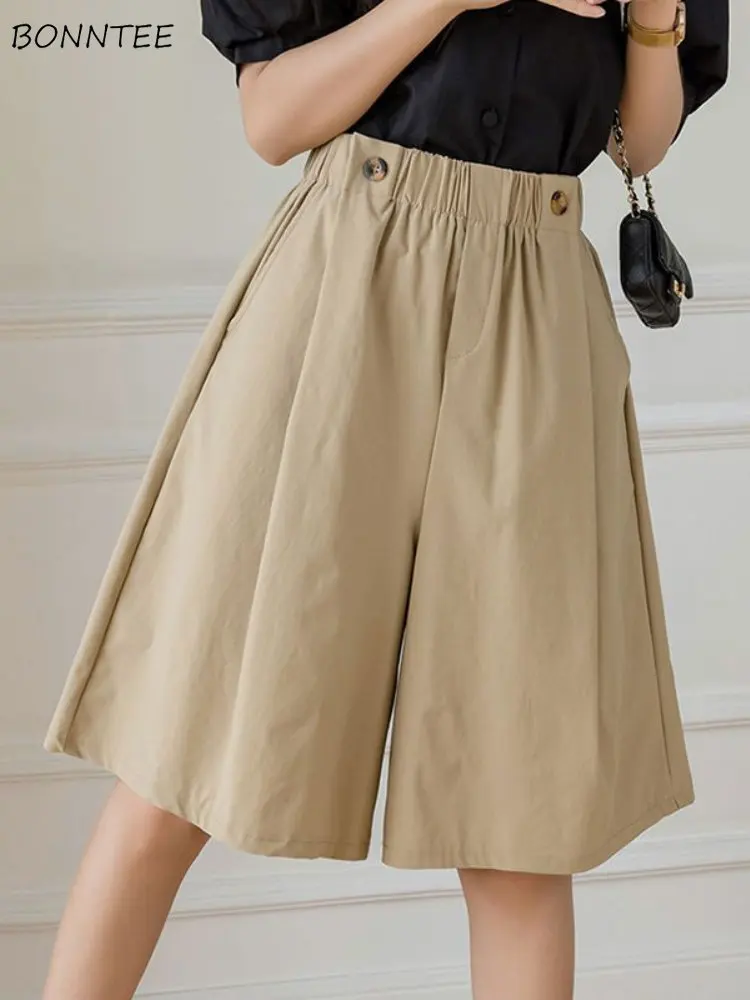 Pants Women Sporty Loose Comfortable Leisure Popular Knee Length Solid Pleated Streetwear Wide Leg Ulzzang Folds Summer Casual
Pants Women Sporty Loose Comfortable Leisure Popular Knee Length Solid Pleated Streetwear Wide Leg Ulzzang Folds Summer Casual