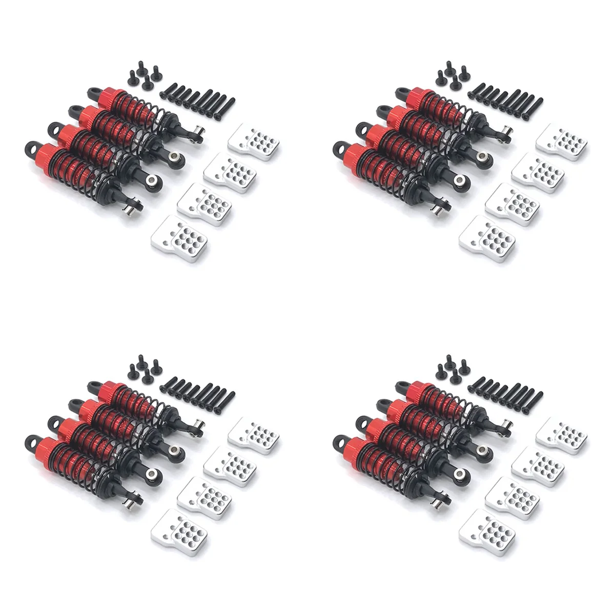 A17I 16Pcs Metal Damper with Extender Seat for C14 C24 C34 MN D90 D99 MN90 MN99S RC Car Upgrade Parts,3
A17I 16Pcs Metal Damper with Extender Seat for C14 C24 C34 MN D90 D99 MN90 MN99S RC Car Upgrade Parts,3