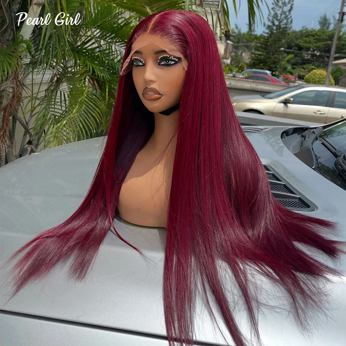 13x6 HD Lace Front Burgundy Wig Human Hair 13x4 HD Transparent Lace Frontal Straight 99j Human Hair Wig Pre Plucked Glueless Wig
13x6 HD Lace Front Burgundy Wig Human Hair 13x4 HD Transparent Lace Frontal Straight 99j Human Hair Wig Pre Plucked Glueless Wig