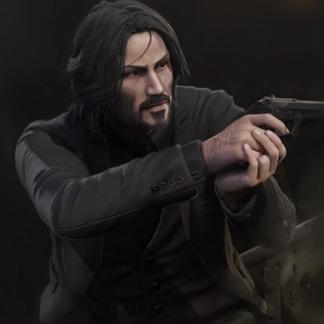 John Wick DIY фигурки из смолы, модель комплекта, масштаб 1/24, 75 мм, неокрашенная, в разобранном виде, 3D игрушка
John Wick DIY фигурки из смолы, модель комплекта, масштаб 1/24, 75 мм, неокрашенная, в разобранном виде, 3D игрушка