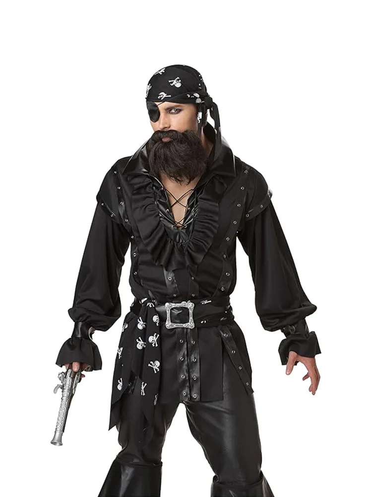 Pirate cosplay costume, holiday party costume, Halloween cosplay costume, Caribbean pirate costume, game uniform
Pirate cosplay costume, holiday party costume, Halloween cosplay costume, Caribbean pirate costume, game uniform