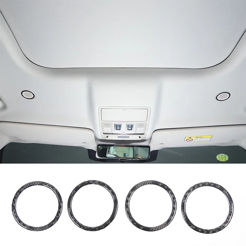For 2020-2024 Land Rover Defender 90 110 Soft Carbon Fiber Car Roof Microphone Decorative Cover Sticker Car Accessories 4Pcs
For 2020-2024 Land Rover Defender 90 110 Soft Carbon Fiber Car Roof Microphone Decorative Cover Sticker Car Accessories 4Pcs