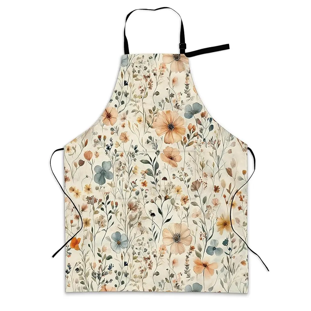 Cooking Apron for Women and Men,Adjustable Chef Bib Apron with 2 Pockets, Water and Oil Resistant for Kitchen Use
Cooking Apron for Women and Men,Adjustable Chef Bib Apron with 2 Pockets, Water and Oil Resistant for Kitchen Use