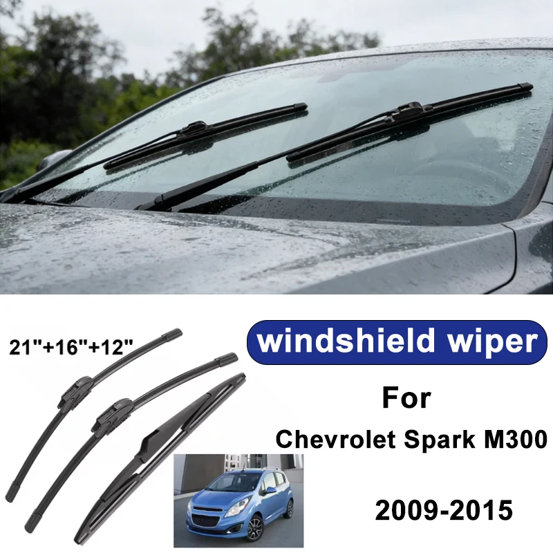 For Chevrolet Spark M300 2009-2015 car windshield front/rear wipers, silent wiper blades,car blade brush accessories
For Chevrolet Spark M300 2009-2015 car windshield front/rear wipers, silent wiper blades,car blade brush accessories