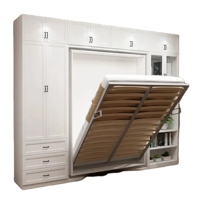 Xijiayi Modern Multifunctional Space Saving Bedroom Furniture Swivel Murphy Wall Bed
Xijiayi Modern Multifunctional Space Saving Bedroom Furniture Swivel Murphy Wall Bed