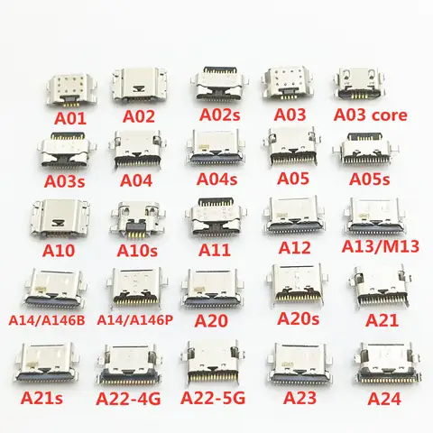 Micro USB Ladegerät Lade Port Dock Connector Für A01 A02 A02s A03s A03 core A04 A05 A05s A10 A10s A11 A12 A20 A21s A20s A21