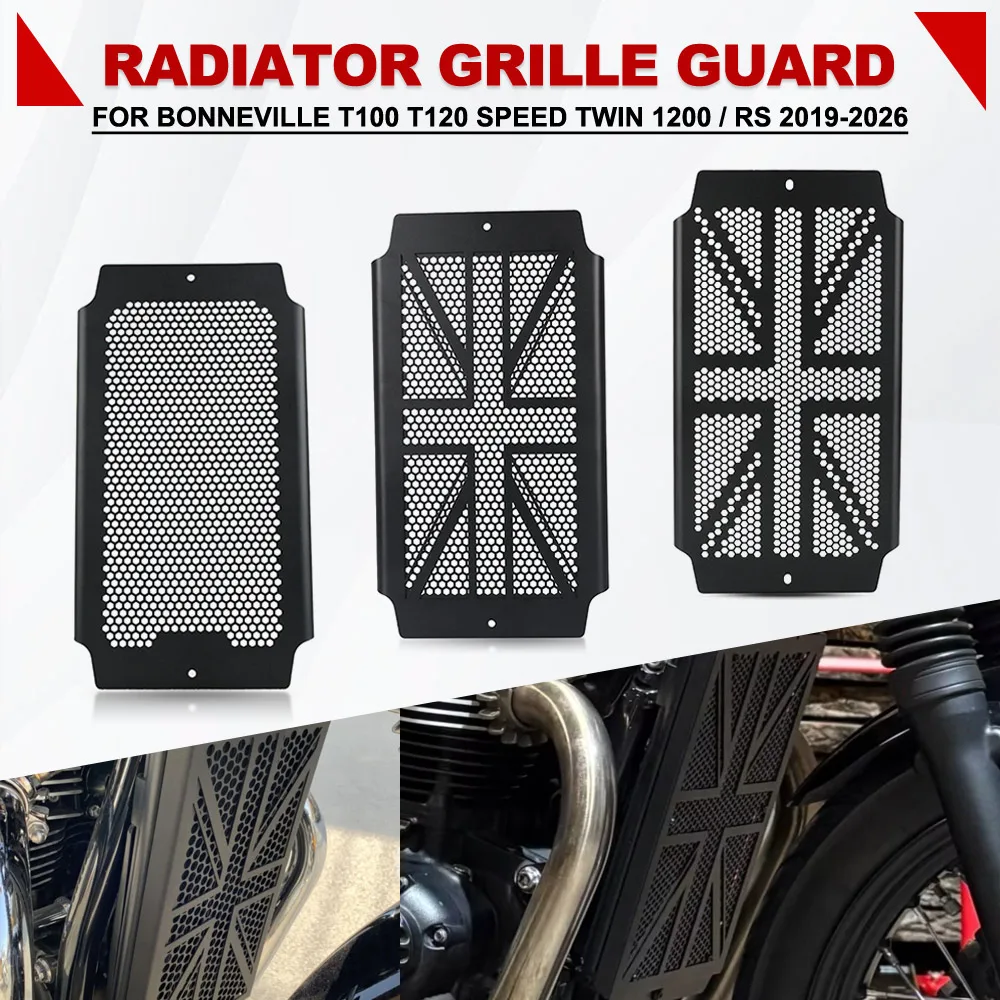 Motorcycle Accessories For Bonneville T100 T120 Speed Twin 1200 / RS 2019-2026 2025 Radiator Grille Grills Guard Cover Protector
Motorcycle Accessories For Bonneville T100 T120 Speed Twin 1200 / RS 2019-2026 2025 Radiator Grille Grills Guard Cover Protector