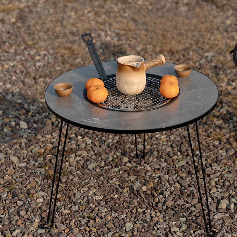 Outdoor Camping Indoor Round Table Multi Functional Stove Charcoal/Wood Fired, for Hot Pot & Tea, Lightweight, with Accessories
Outdoor Camping Indoor Round Table Multi Functional Stove Charcoal/Wood Fired, for Hot Pot & Tea, Lightweight, with Accessories