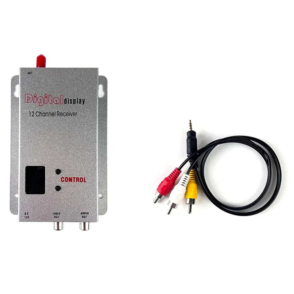 FPV 1.2G 1.3G VRX Receiver 12CH Digital Display for Long Range FPV Drone RC Model
FPV 1.2G 1.3G VRX Receiver 12CH Digital Display for Long Range FPV Drone RC Model