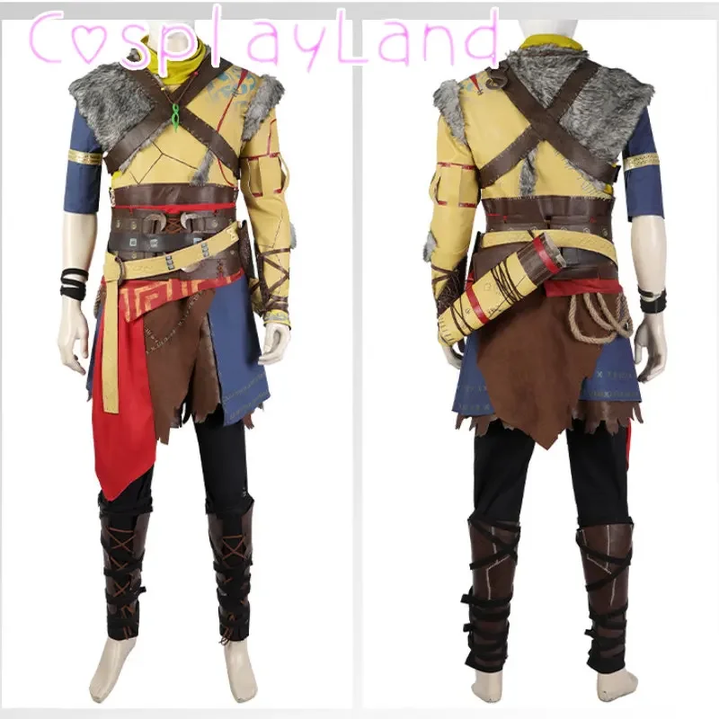 Ragnarok Atreus Косплей Костюм Локи Хэллоуин Маскарад Боевой наряд с аксессуарами Мужская одежда Полный комплект костюма
Ragnarok Atreus Косплей Костюм Локи Хэллоуин Маскарад Боевой наряд с аксессуарами Мужская одежда Полный комплект костюма