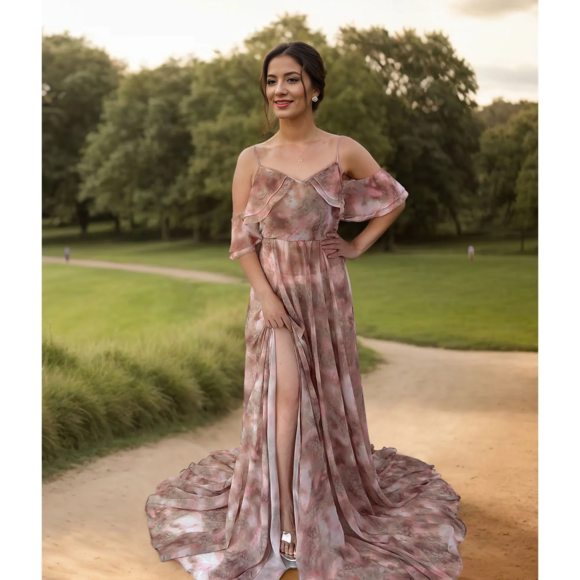 Don&Judy Chiffon Adjustable Slip Maternity Photography Dress Women Gown Pregnancy Photo Shoot Baby Shower Clothes Party Costume
Don&Judy Chiffon Adjustable Slip Maternity Photography Dress Women Gown Pregnancy Photo Shoot Baby Shower Clothes Party Costume