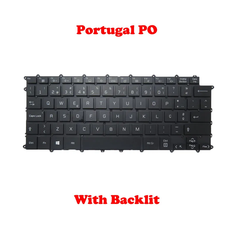 Laptop Backlit SP TW KR PO Keyboard For LG 14Z90P 14Z90P-G 14Z90P-K 14Z90P-N Black Korean KR Spanish SP Portugal PO No Frame New
Laptop Backlit SP TW KR PO Keyboard For LG 14Z90P 14Z90P-G 14Z90P-K 14Z90P-N Black Korean KR Spanish SP Portugal PO No Frame New