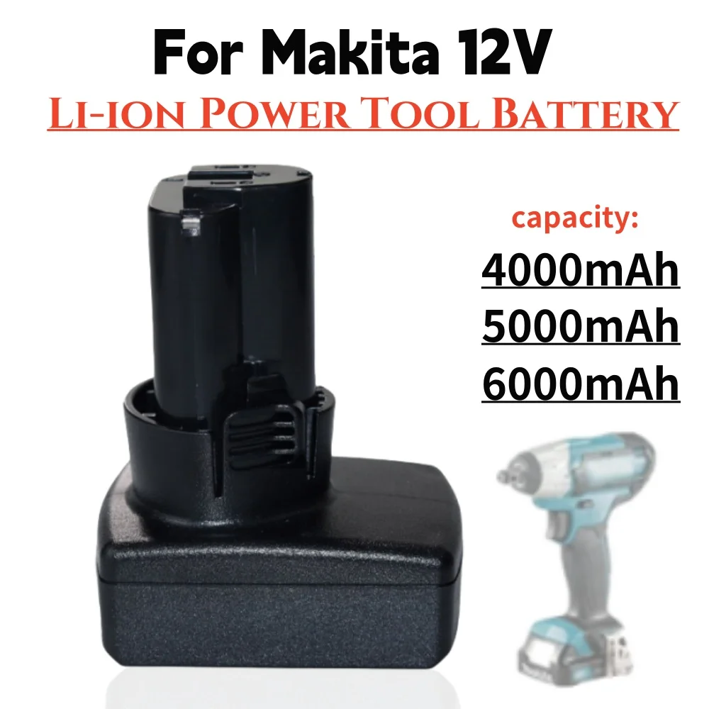 BL1013 for makita 10.8V BL1014 6000mAh 12V Max Lithium Battery TD090DW 194551-4 TD090D LCT203W LCT204 194550-6 DF030D
BL1013 for makita 10.8V BL1014 6000mAh 12V Max Lithium Battery TD090DW 194551-4 TD090D LCT203W LCT204 194550-6 DF030D