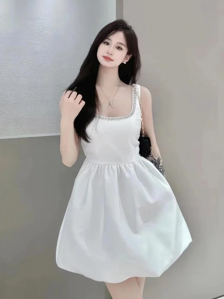 Faionable Korean Sle Diamond Embellied U-Ne ort A-Line Wrap Dr Ele High Waist Design Summer Autumn Dr
Faionable Korean Sle Diamond Embellied U-Ne ort A-Line Wrap Dr Ele High Waist Design Summer Autumn Dr