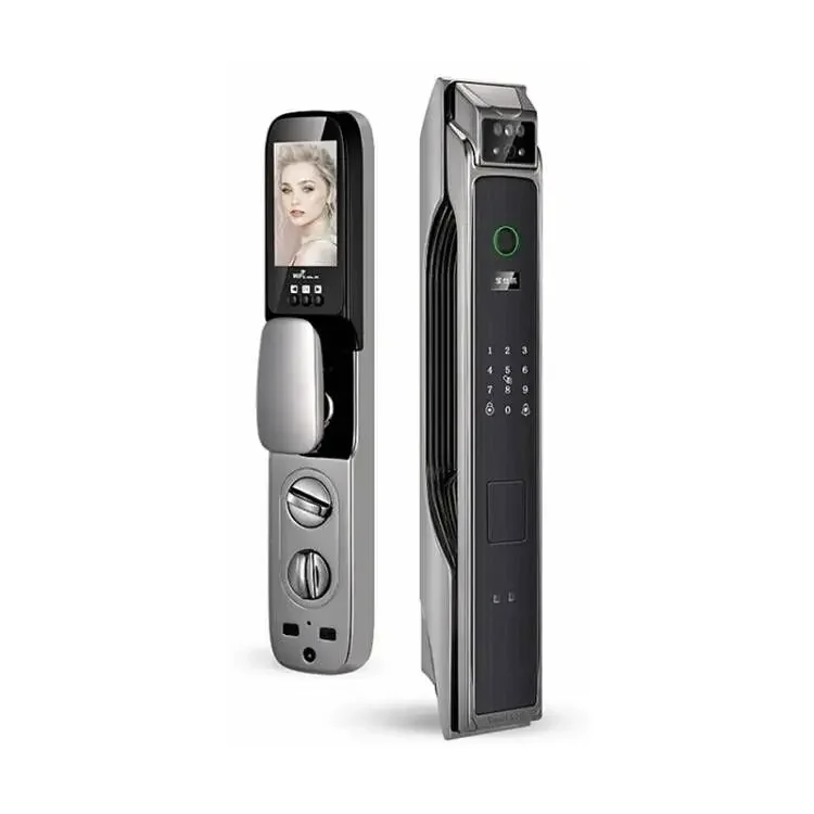 003 Lock door smart home face recognition Home code lock automatic smart lock fingerprint for home for front door bright gun col
003 Lock door smart home face recognition Home code lock automatic smart lock fingerprint for home for front door bright gun col