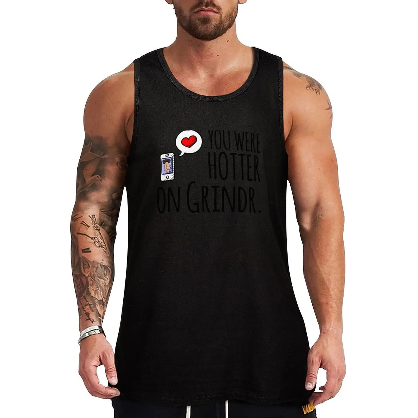 You Were Hotter On Grindr Funny Tank Top Everyday Basic Tank Top Comfort Cotton Undershirt
You Were Hotter On Grindr Funny Tank Top Everyday Basic Tank Top Comfort Cotton Undershirt