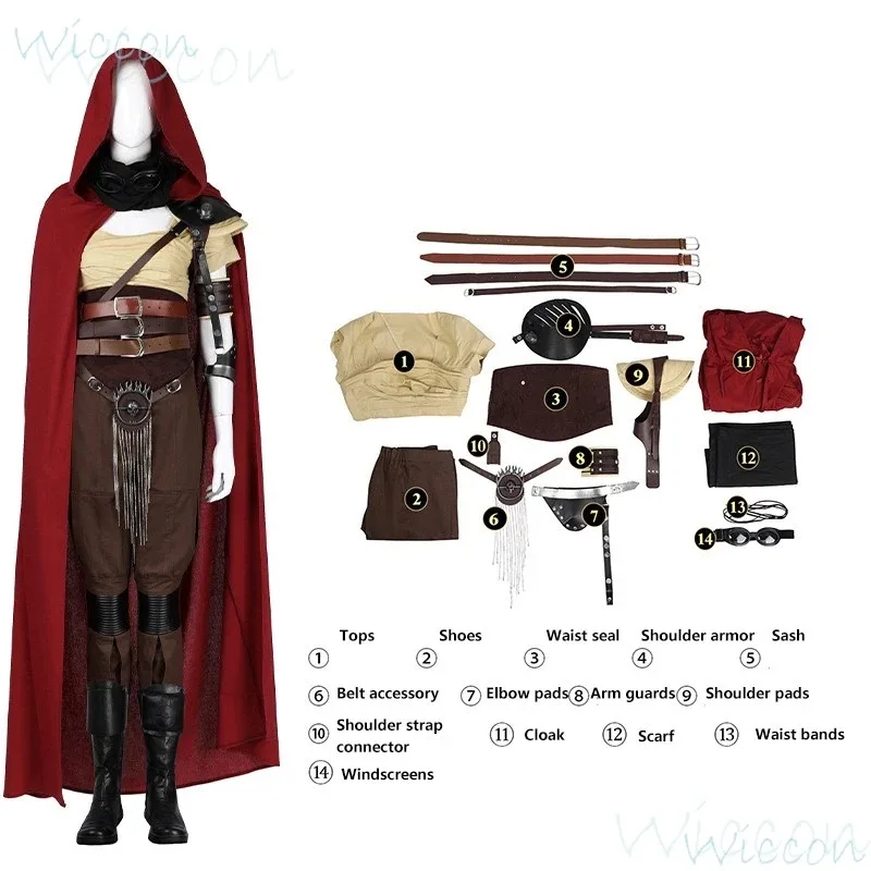 НОВЫЙ фильм Furiosa Mad Max: Fury Road, карнавальный костюм, красная дикая крутая униформа, обувь, реквизит, вечеринка на Хэллоуин для женщин; 2'k, 8;c'
НОВЫЙ фильм Furiosa Mad Max: Fury Road, карнавальный костюм, красная дикая крутая униформа, обувь, реквизит, вечеринка на Хэллоуин для женщин; 2'k, 8;c'