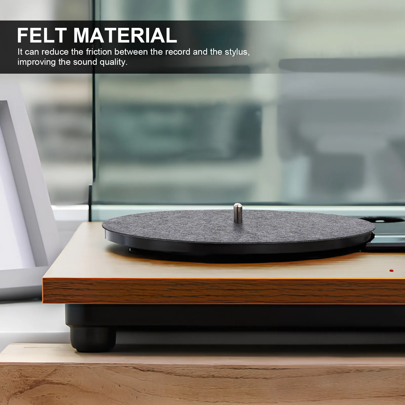 2 pcs Felt Record Mat Vinyl Protection Non Slip Turntable Disc Pad Sound Quality Vibration Reduction DJs Accessories Portable
2 pcs Felt Record Mat Vinyl Protection Non Slip Turntable Disc Pad Sound Quality Vibration Reduction DJs Accessories Portable