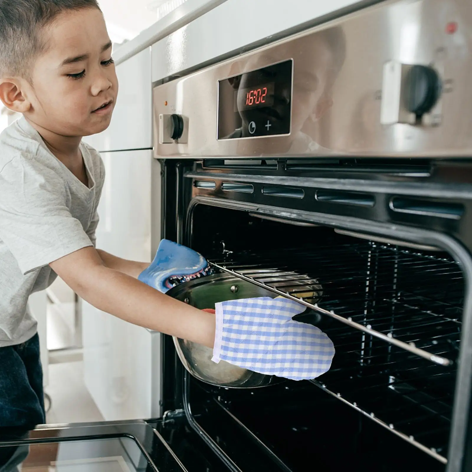 2 Pcs Gloves Insulation Man Microwave Oven Kitchen Polyester Pink Toddler Baking
2 Pcs Gloves Insulation Man Microwave Oven Kitchen Polyester Pink Toddler Baking