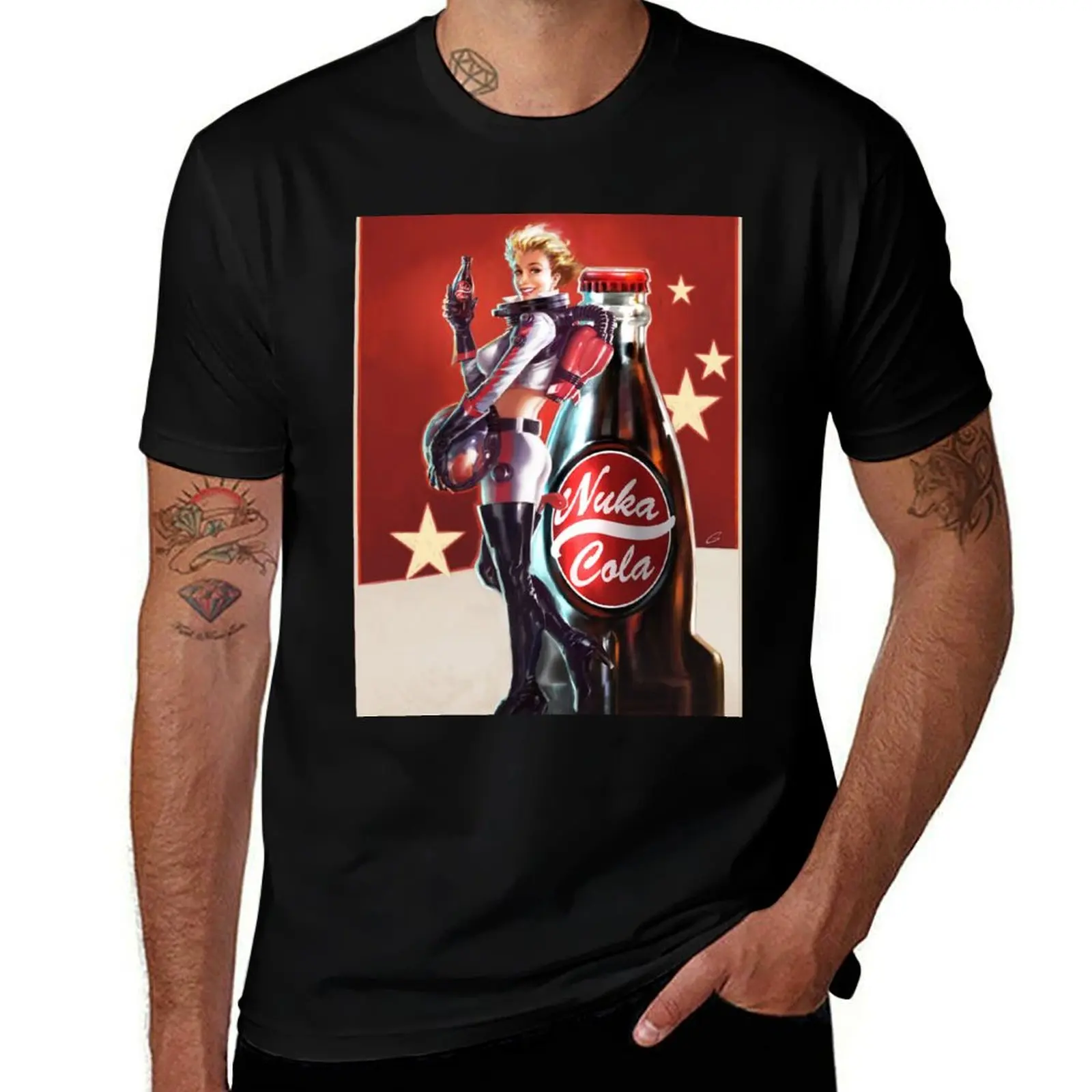 Nuka Girl T-Shirt summer 2025 korean fashion oversized graphic tee mens t shirts casual stylish
Nuka Girl T-Shirt summer 2025 korean fashion oversized graphic tee mens t shirts casual stylish