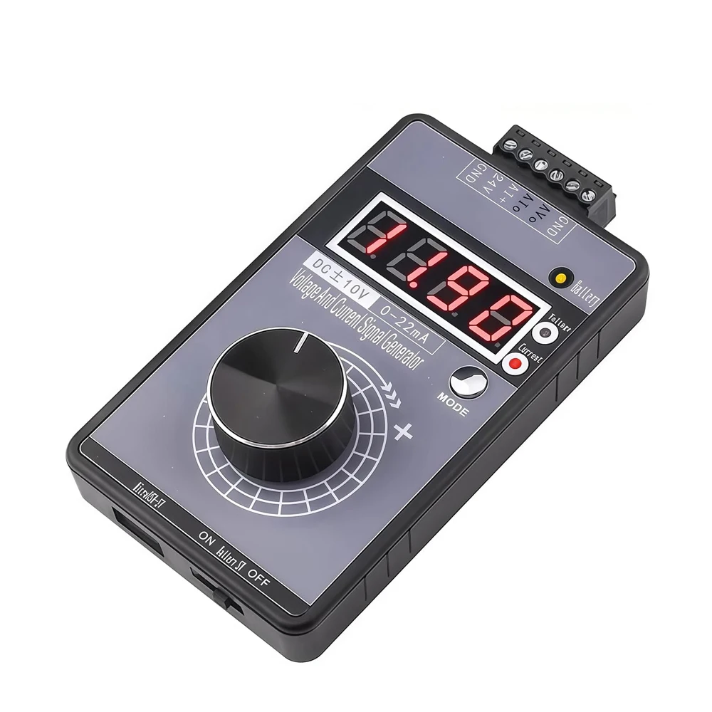 Adjustable 4-20mA signal generator current voltage analog emulator 0-10V/0-22mA signal source
Adjustable 4-20mA signal generator current voltage analog emulator 0-10V/0-22mA signal source