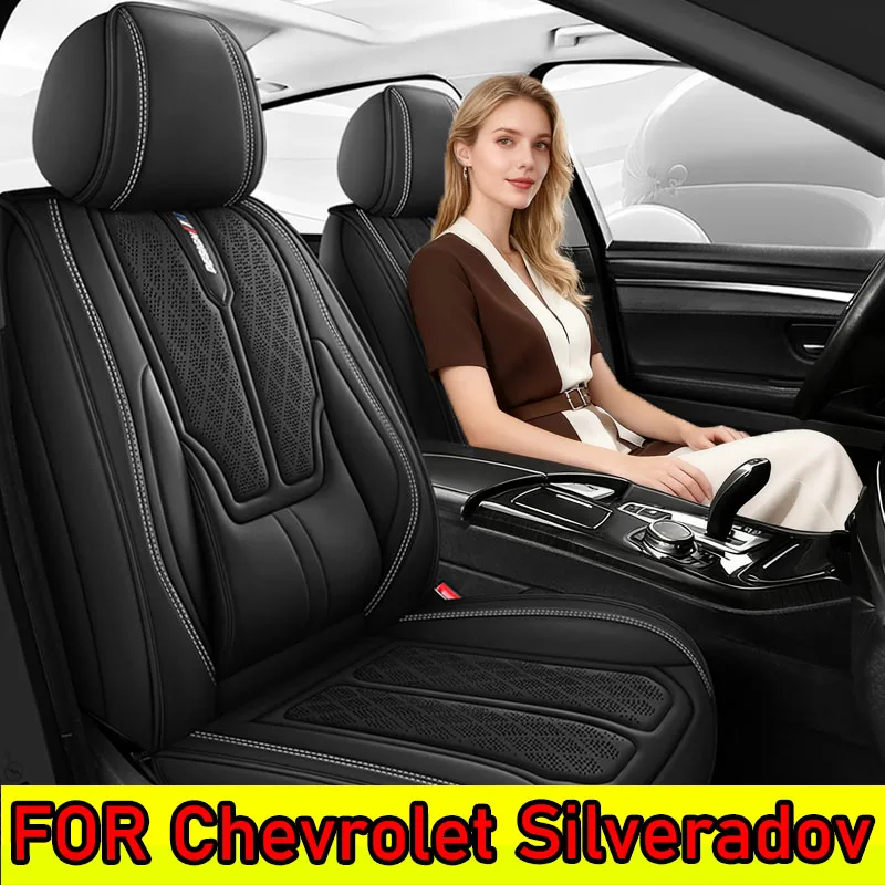 Чехол на автомобильное сиденье для Chevrolet Silveradov, высококачественный чехол из искусственной кожи, износостойкий, комфортный, полный комплект, чехол на сиденье с 5 сиденьями и полной оберткой
Чехол на автомобильное сиденье для Chevrolet Silveradov, высококачественный чехол из искусственной кожи, износостойкий, комфортный, полный комплект, чехол на сиденье с 5 сиденьями и полной оберткой