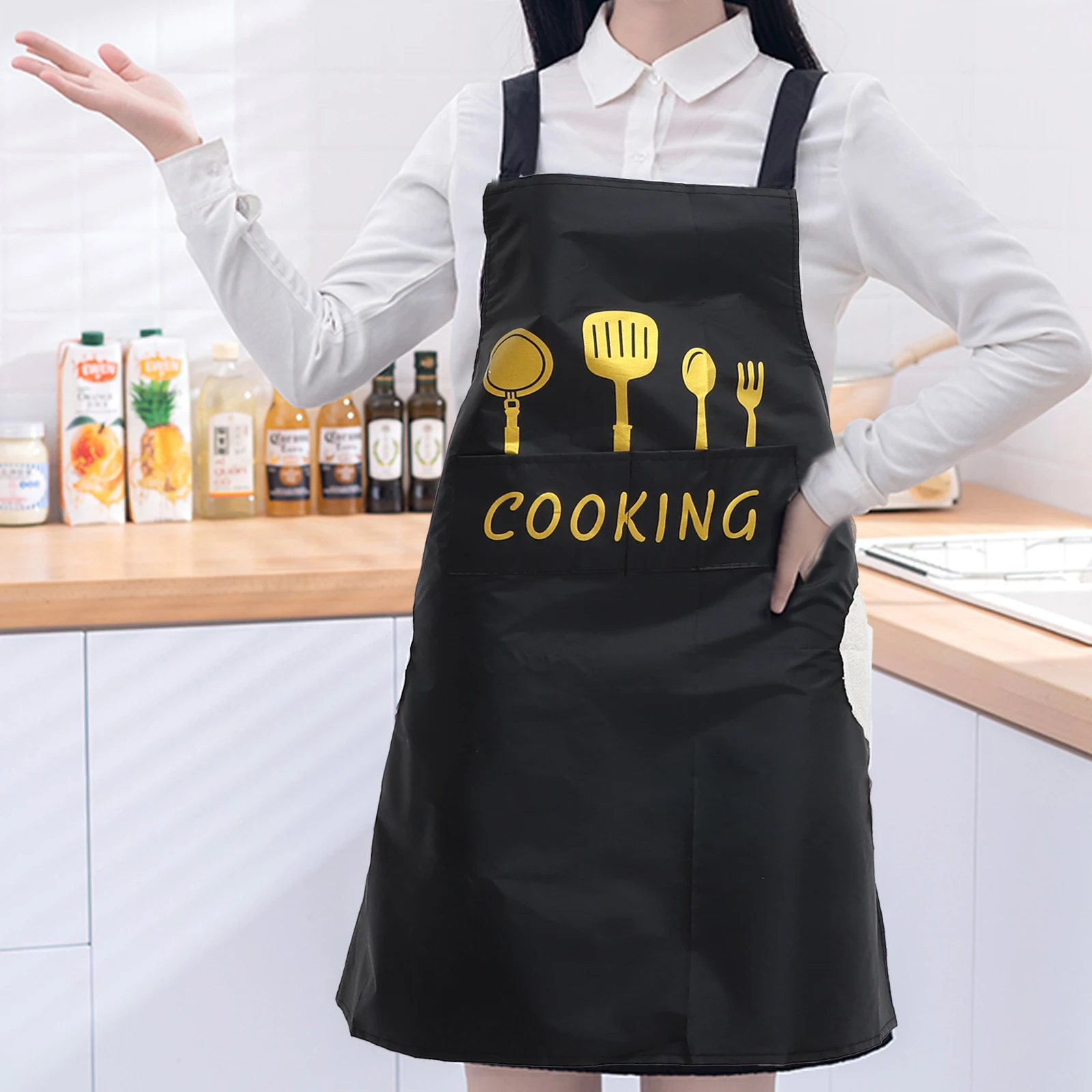Waterproof Pvc For Bbq Oil Proof Cooking With Pocket Reusable Chef Apron Kitchen Supplies Grease Proof Cooking Protector Kitchen
Waterproof Pvc For Bbq Oil Proof Cooking With Pocket Reusable Chef Apron Kitchen Supplies Grease Proof Cooking Protector Kitchen