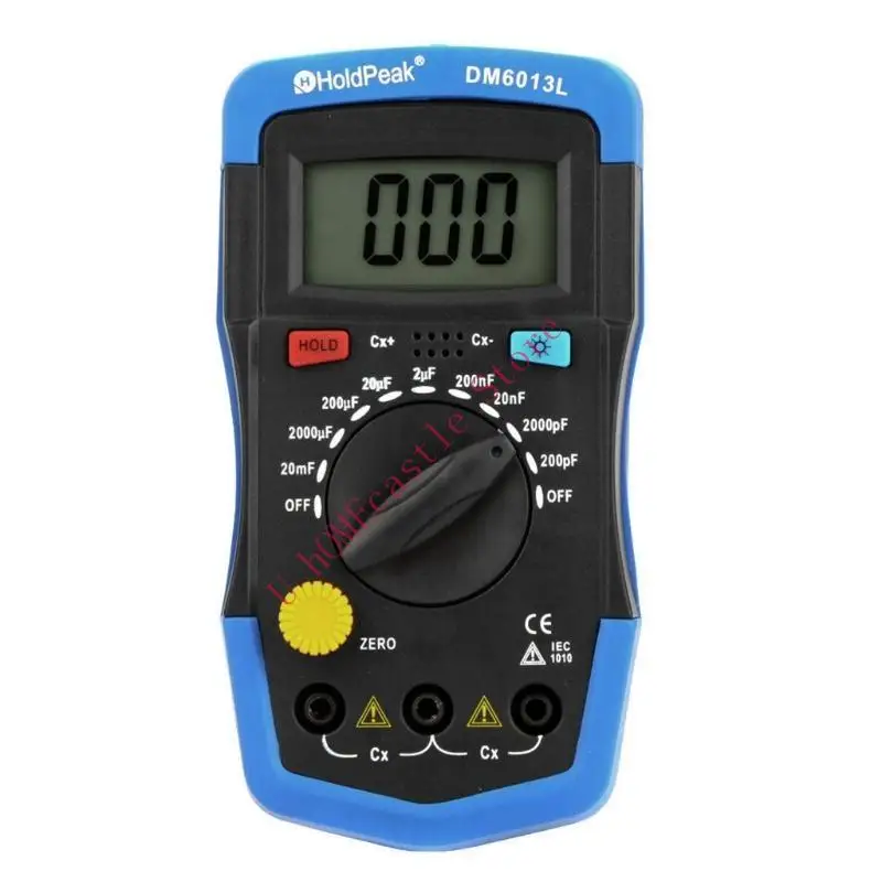 63HF Handheld Digital Capacitance Meter Capacitor Tester Capacimeter Electronic Auto
63HF Handheld Digital Capacitance Meter Capacitor Tester Capacimeter Electronic Auto